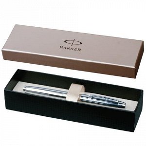 Ручка PARKER "5-й пишущий узел" IM Premium Chiselled, "сияющ