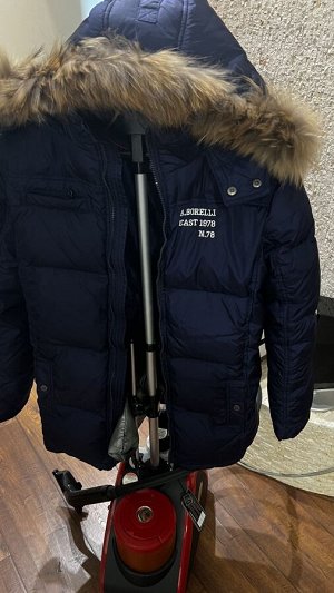Новый куртка пуховик для мальчика — подростка Borelli