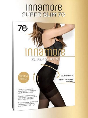 Колготки Innamore SUPER SLIM 70 шорты утяжка дайно 4