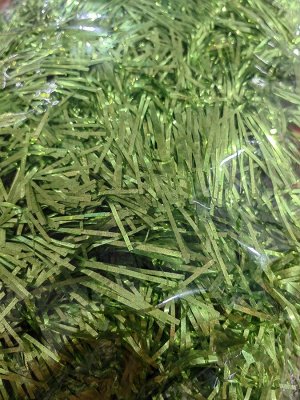 Мишура 150 см, цвет зеленая трава