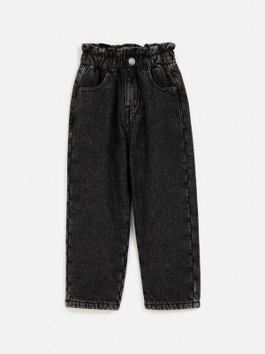 Брюки джинсовые (утепленные) детские для девочек Kane черный