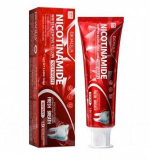 BIOAQUA NICOTINAMIDE TOOTHPASTE зубная паста с ниацинамидом отбеливающая,100гр/Китай