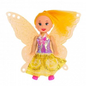 Куколка "Шелли" с крылышками 11см, Кукла с крыльями