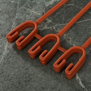 IDEA Держатель подвесной для кашпо, Терракотовый, полипропилен, 47x6x1 см