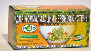 Чай Сила российских трав №12 Для нормал нервной системы 1,5 №20, ф/пак БАД РОССИЯ