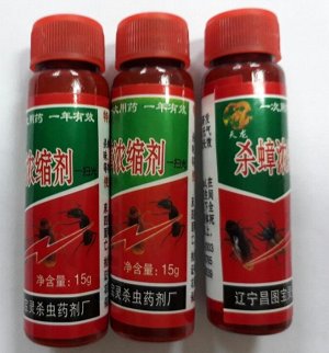 Применение китайского средства от тараканов