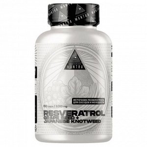 Антиоксидант BIOHACKING MANTRA Resveratrol - 60 капc.