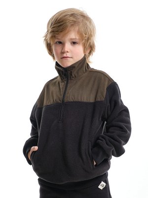 Mini Maxi Куртка (джемпер) (122-146см) UD 7342-1(3) черн/хаки