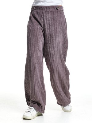 Брюки вельветовые палаццо (128-146см) UD 8062-1(3) коричневый