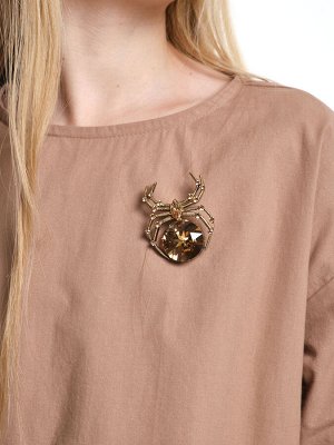 Брошь Паук PN0753