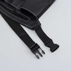 Сумка для мастера, 28 x 19,5 см, 2 кармана, 1 отдел, цвет чёрный
