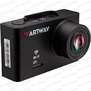 Видеорегистратор ARTWAY  AV-701 UltraHD(4K), 3Мп, 3840x2160, обзор 170°, экран 2.4", WiFi, 2 камеры