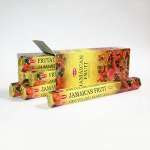 Благовония HEM, шестигранники, Jamaican Fruit (Ямайский фрукт)