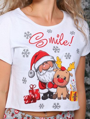 Комплект "Дед Мороз" (футболка+шорты)