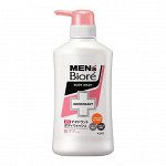 Мыло жидкое для мужского тела KAO Men&#039;s Biore Medicated Skin Care Type цветочн аром, бут 440мл, 1/9