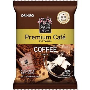 ORIHIRO Premium - порционные желе с конняку (6 шт), вкус кофе