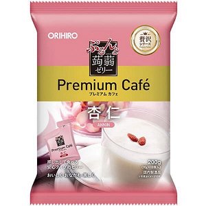 ORIHIRO Premium - порционные желе с конняку (6 шт), вкус миндаль