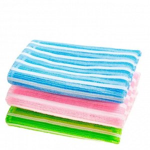 SUNG BO Мочалка д/душа "Diamond Shower Towel " №153 (20х90см) средней жесткости /нейлон, полиэстер