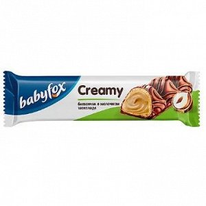 «BabyFox», вафельный батончик Creamy Choco, 23 г