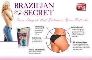 Женские трусики-пушап "Бразильский секрет" (Brazilian Secret)