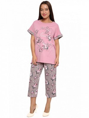 M117 пижама женская, розовая
