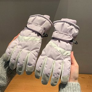 Перчатки зимние, женские, горнолыжные