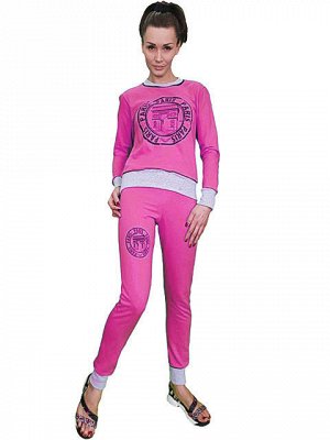 4505-2 Пижама женская, розовая