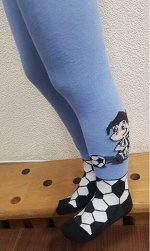 Гладкие колготки для мальчиков с рисунком