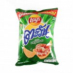 Lays чипсы со вкусом креветки, 56g