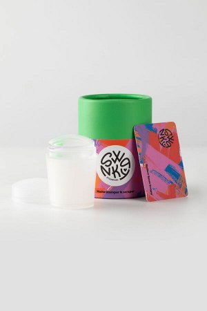 Штамп для стемпинга SWANKY STAMPING матовый+скрапер (диаметр 3,5cm)