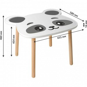 Детский столик «Стол-панда»