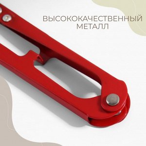 Ножницы для обрезки ниток, 10 см, цвет МИКС