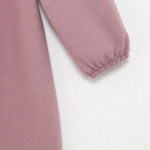 Платье для девочки с рюшей KAFTAN "Basic line" 34 (122-128), цвет сиреневый