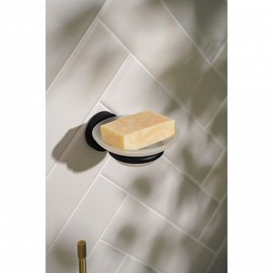 Мыльница настенная Штольц Stölz Loft basic, чёрная