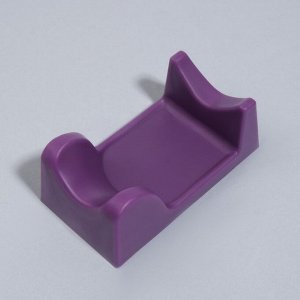 Подставка для ручки маникюрного аппарата, 9.3x4.9x3.6 см, фиолетовая