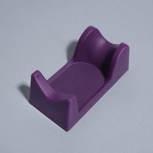 Подставка для ручки маникюрного аппарата, 9.3x4.9x3.6 см, фиолетовая