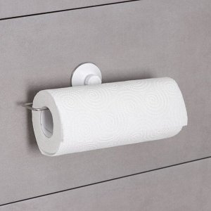 Держатель для полотенец на вакуумной присоске Доляна, 26.5x6.5x6 см