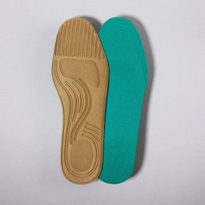 Стельки для обуви, универсальные, 41-45 р-р, 28,5 см, пара, цвет МИКС