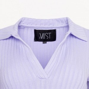 Платье миди женское MIST Knitwear, лиловый