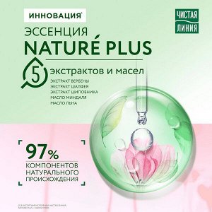 ЧИСТАЯ ЛИНИЯ Гель крем для душа питательный сладкая клубника и мята 750 мл