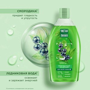 ЧИСТАЯ ЛИНИЯ Гель для душа пробуждающий 750 мл