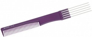 Деваль Расческа для начеса, фиолетовая, Dewal DB-FI 6506, 19 см