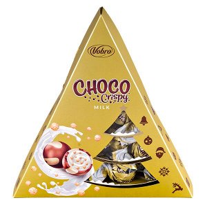 конфеты VOBRO Choco Crispy Milk 112 г
