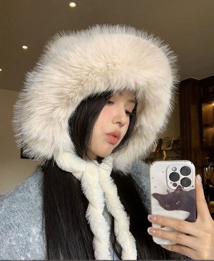 Шапка женская зимняя теплая
