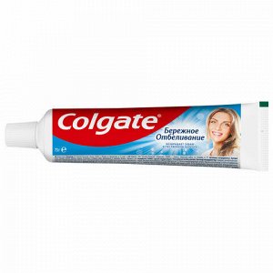 Зубная паста 50 мл COLGATE "Бережное отбеливание", с фторидом и кальцием, 7891024188262
