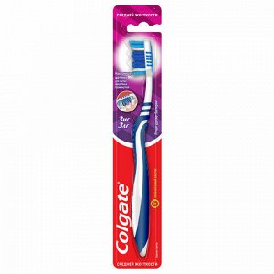 Зубная щетка COLGATE "Зиг заг", средней жесткости, 7610196003544