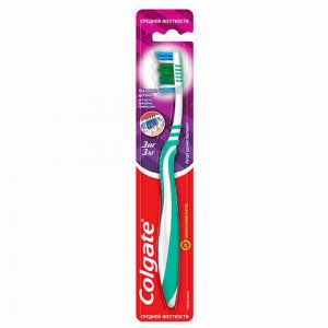 Зубная щетка COLGATE "Зиг заг", средней жесткости, 7610196003544