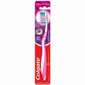 Зубная щетка COLGATE "Зиг заг", средней жесткости, 7610196003544