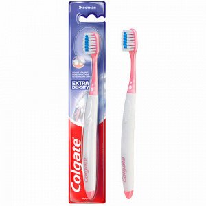 Зубная щетка COLGATE "Extra Density", жесткая, 8718951508927