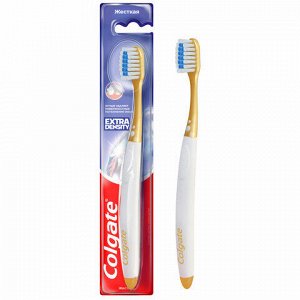 Зубная щетка COLGATE "Extra Density", жесткая, 8718951508927